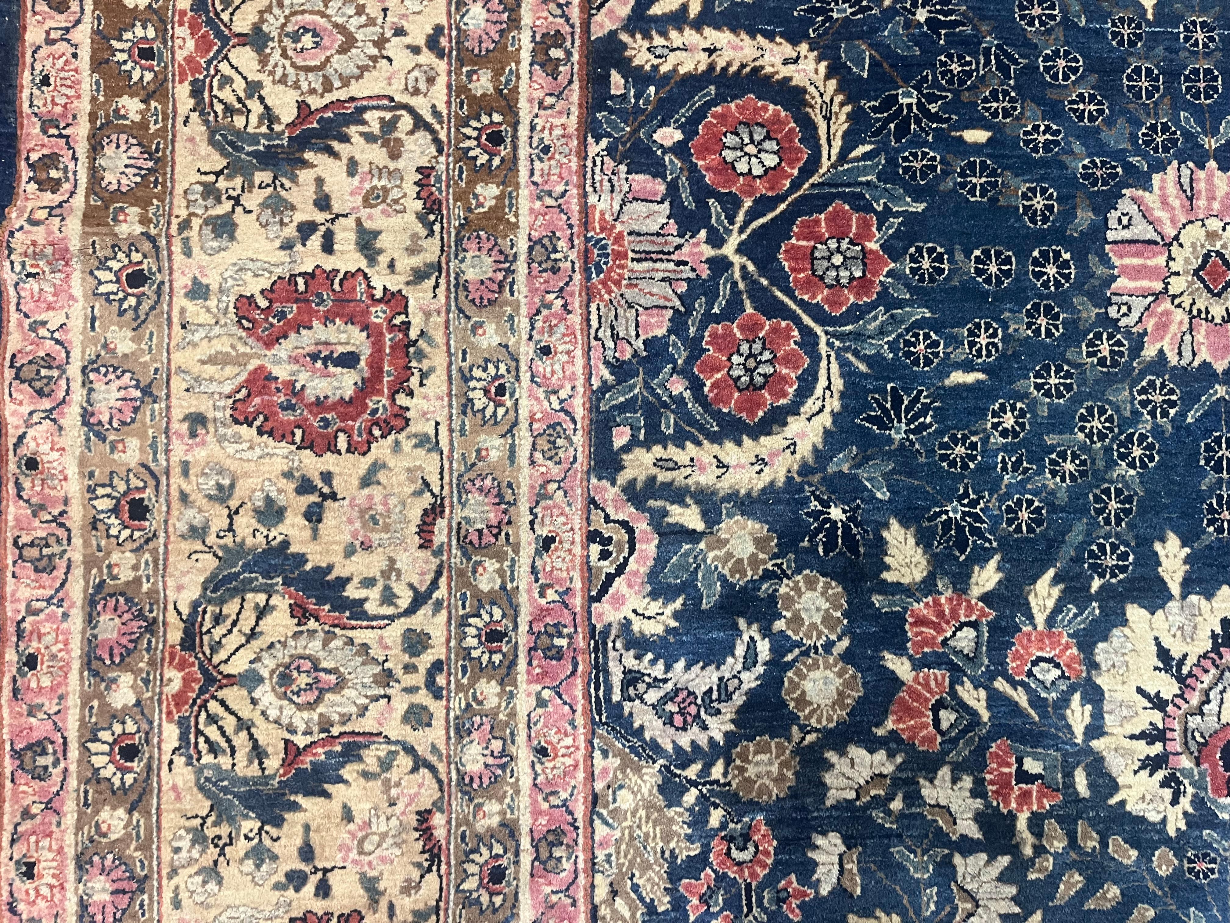Feiner antiker persischer Sarouk Farahan-Teppich 11'0