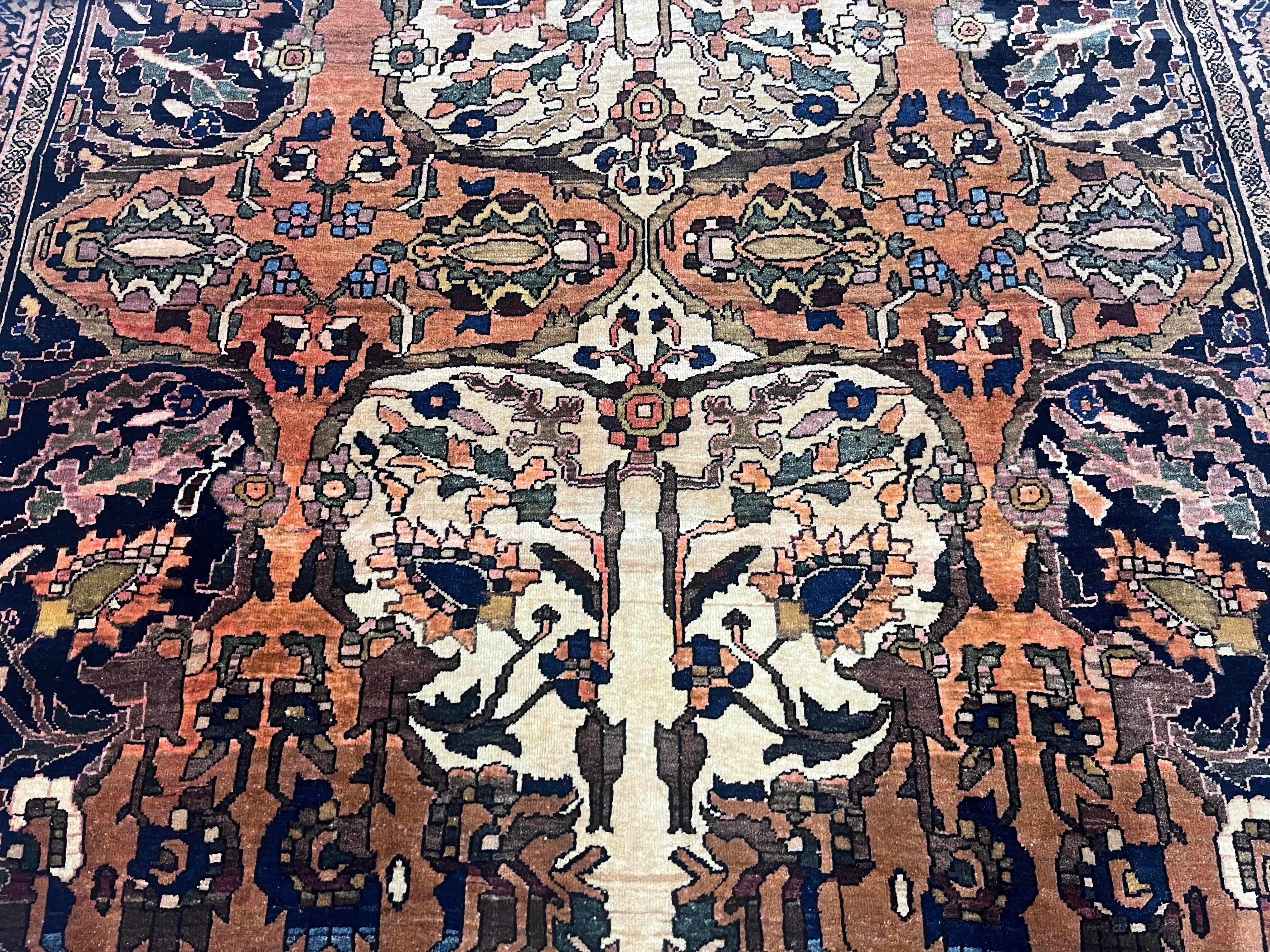 Tappeto antico Sarouk Farahan, 4'3