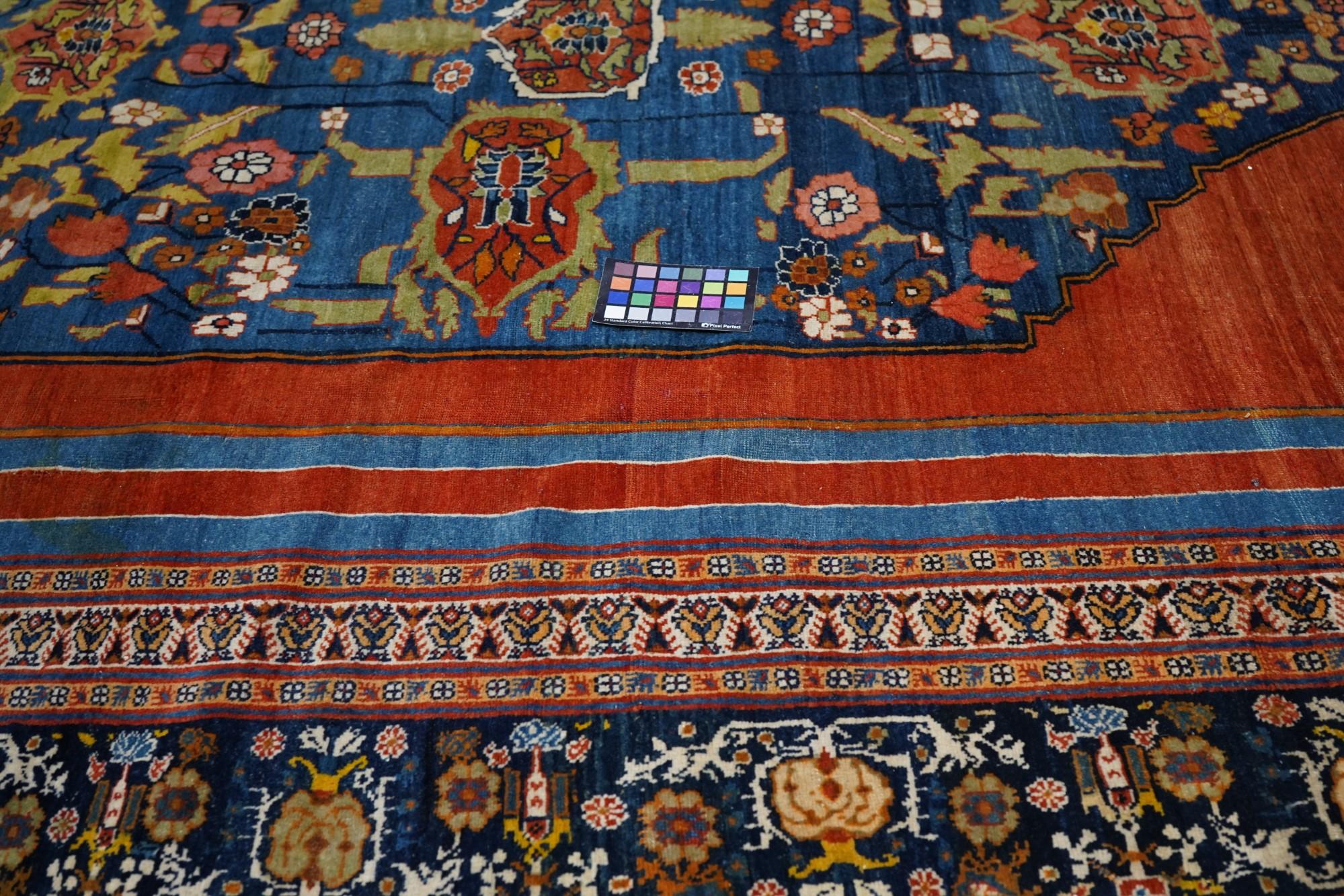 Fine Antique Persian Haji Jalili Rug For Sale 4