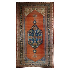 Antiker persischer Haji Jalili-Teppich aus Persien