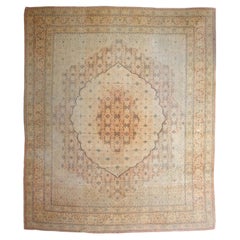 Fine Antique Persian Haji Jalili Tabriz Rug 9’11” x 11’9”