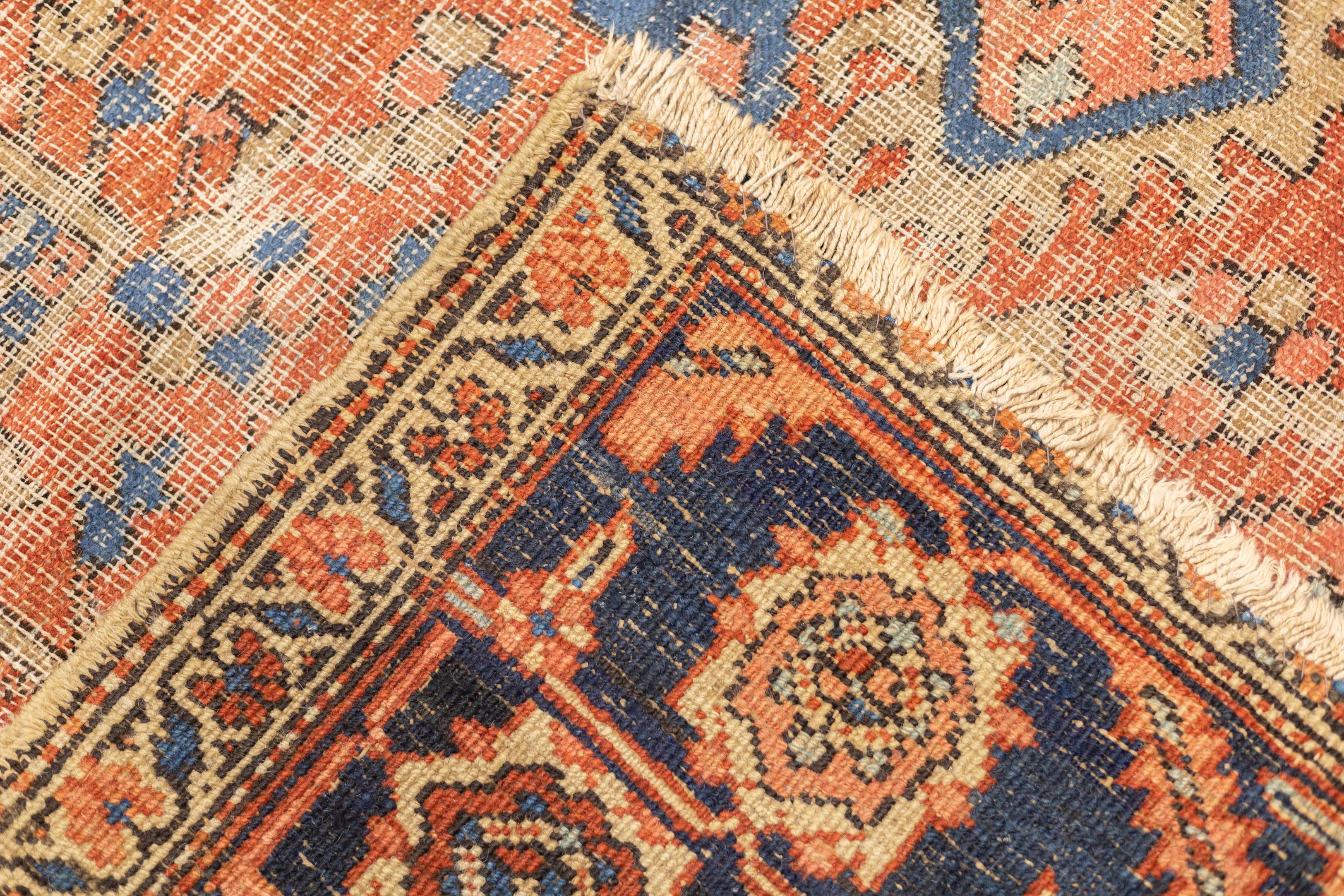 Fine Antique Persian Heriz 9'5