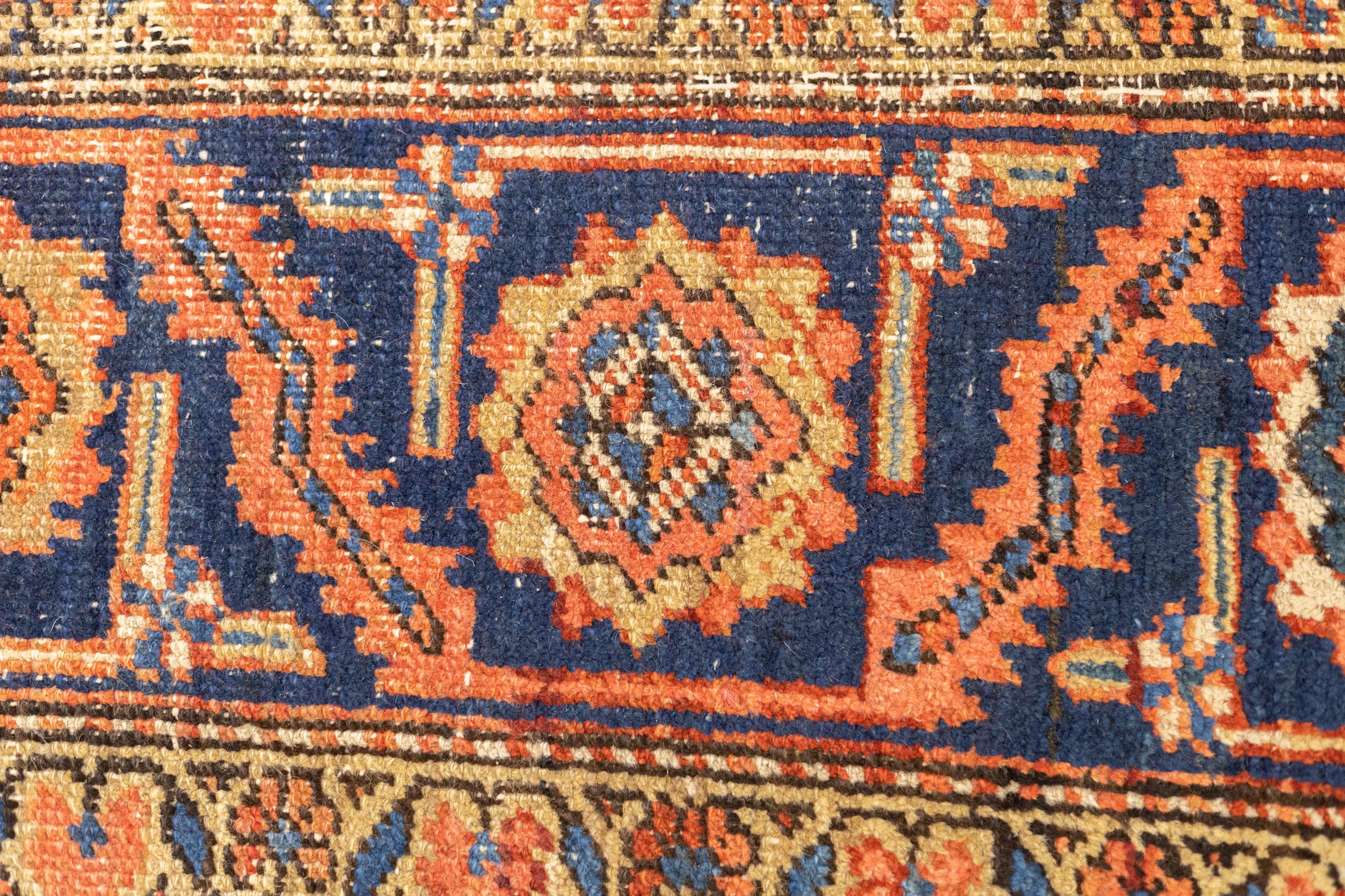 20th Century Fine Antique Persian Heriz 9'5