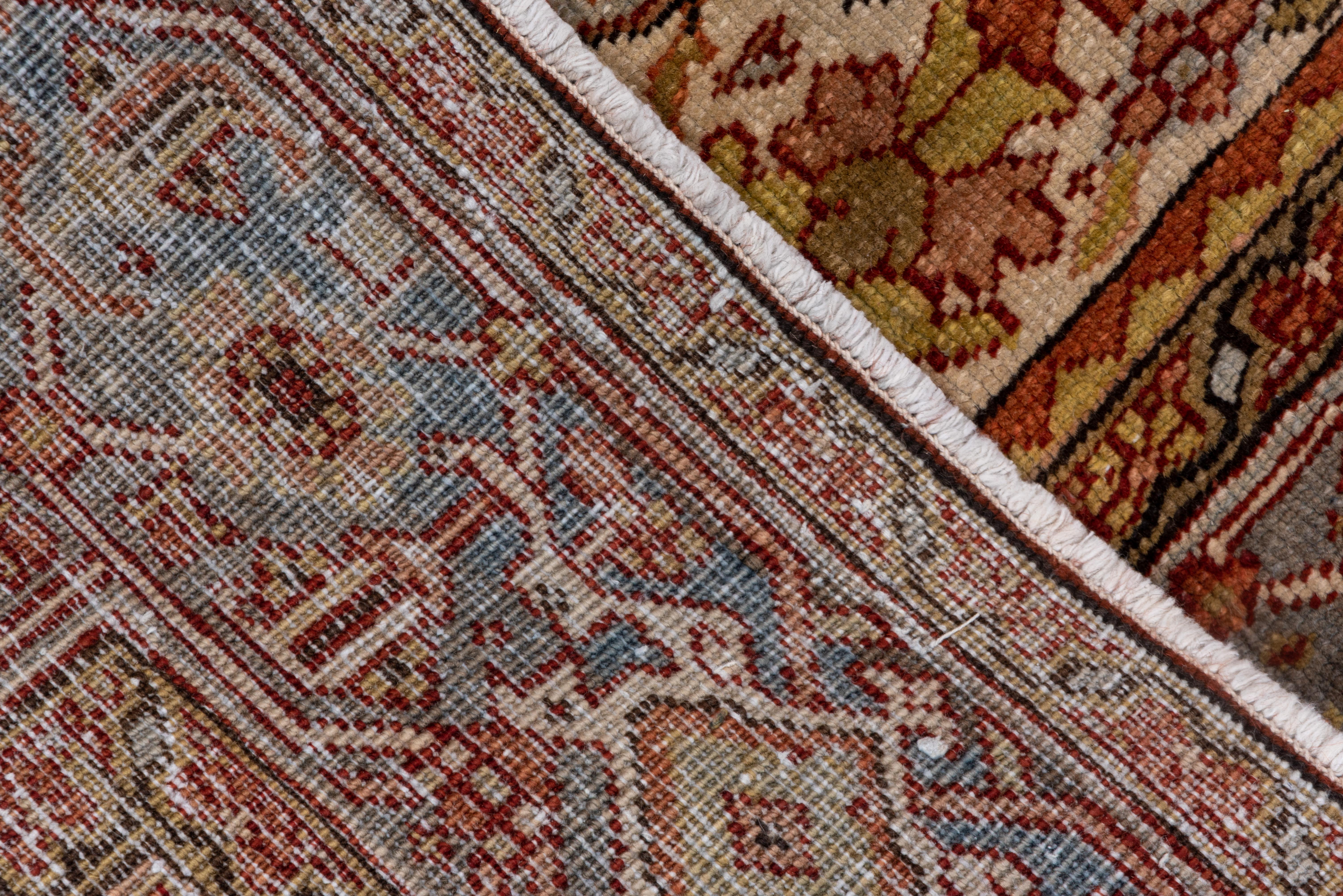 Heriz rugs are woven in the Northwest region of Iran. They’re known for their durable wool quality, and geometric designs. They have a heavy influence of the geometry of Caucasian rugs of Caucasus which is just North of Iran. All Caucasian rugs are