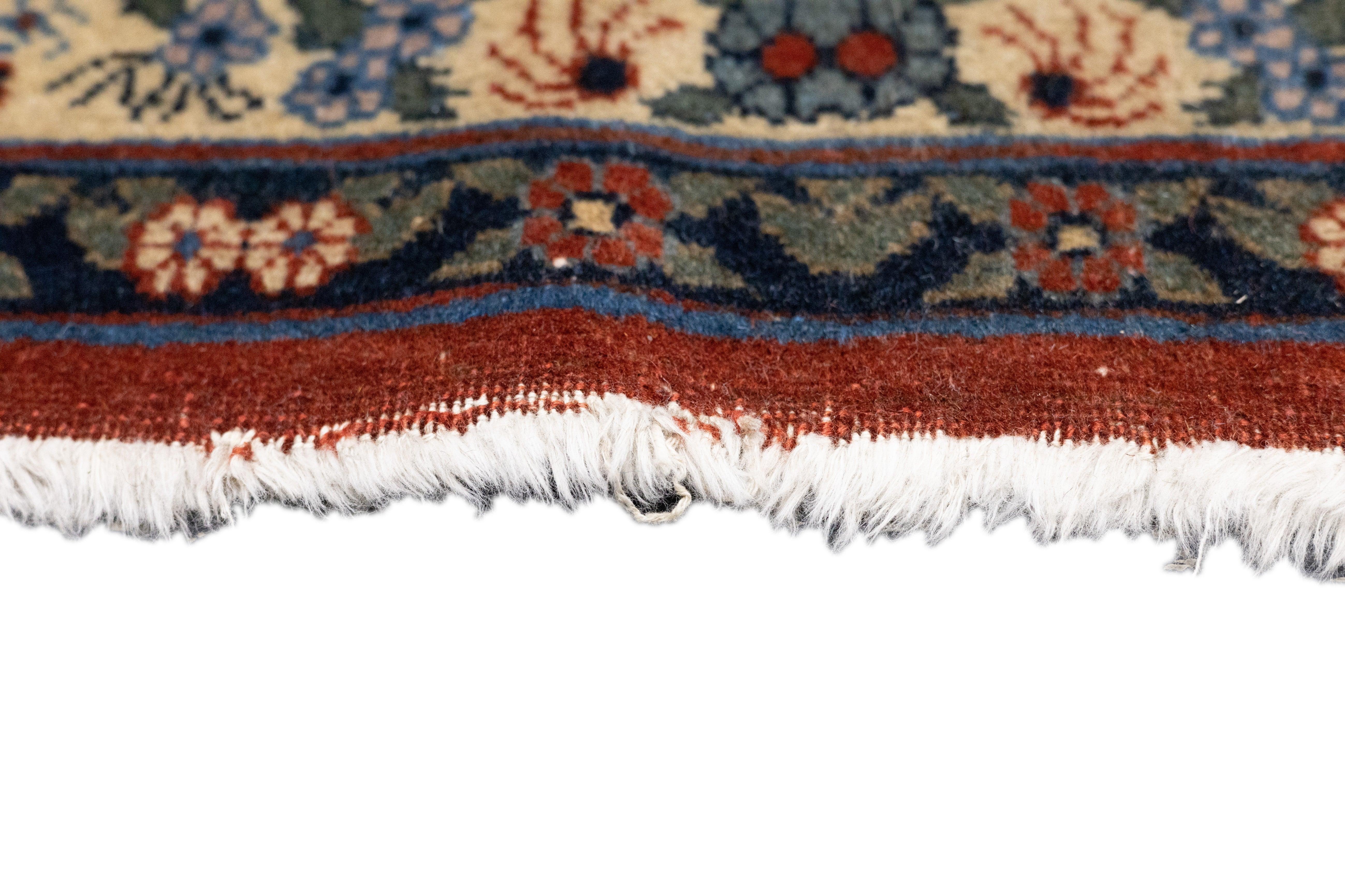 Feiner antiker persischer Isfahan-Baum des Lebens-Teppich 8'5'' x 11'8'' (Handgeknüpft) im Angebot