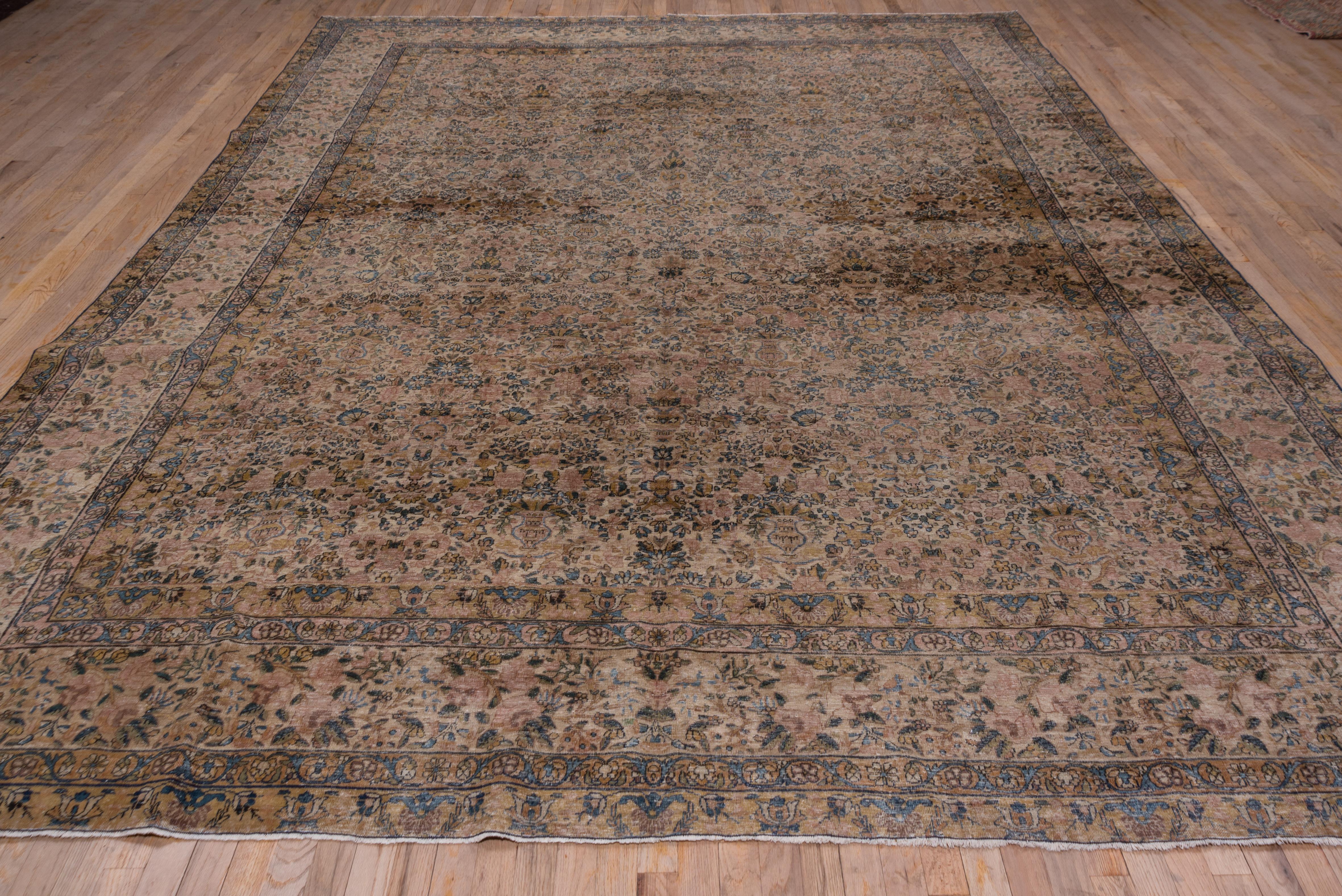 Early 20th Century Fine Antique Persian Kerman Rug, circa 1920s For Sale