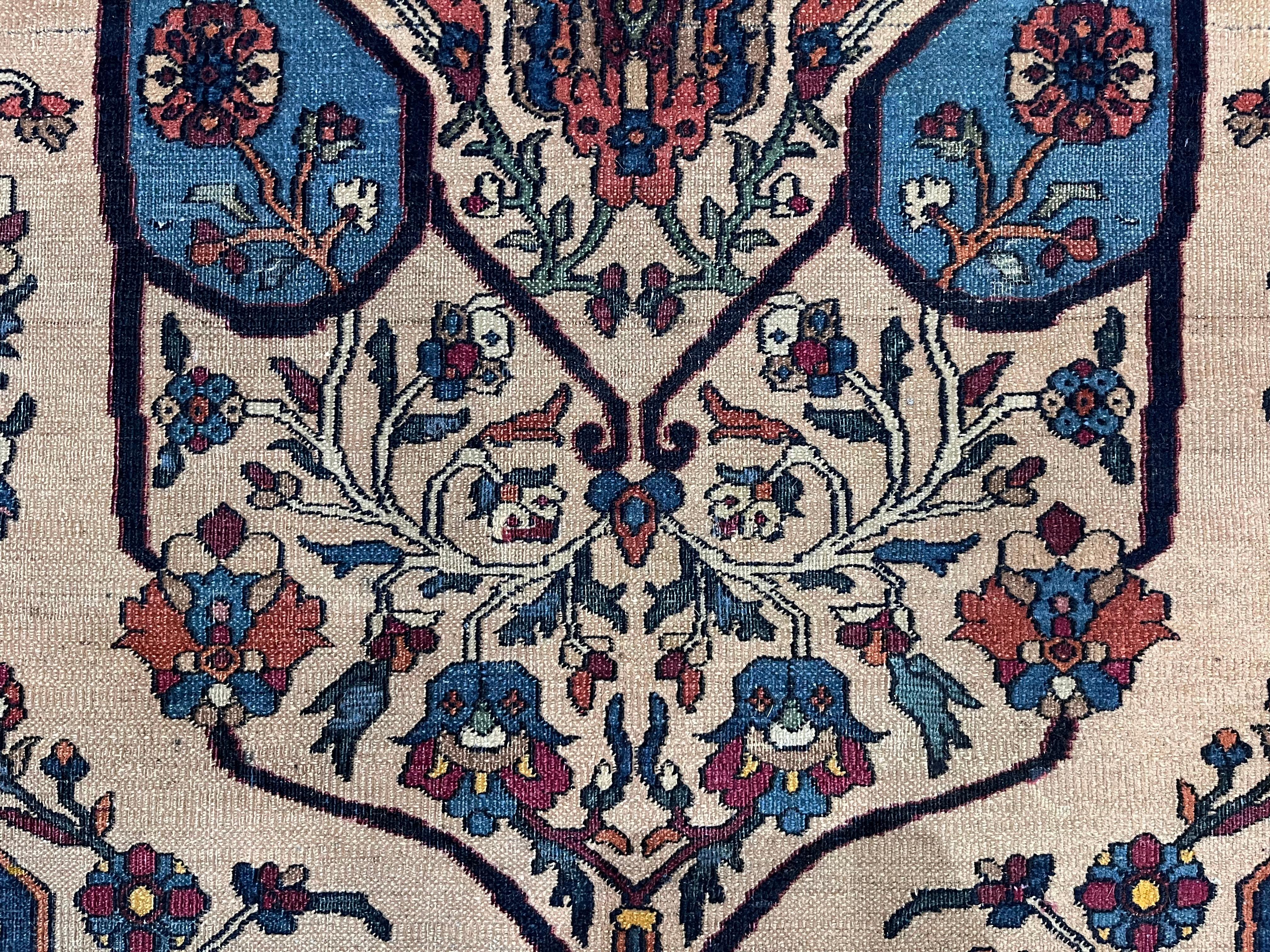 Fine Antique Persian Khorasan Rug 7’5” x 10’3” For Sale 1