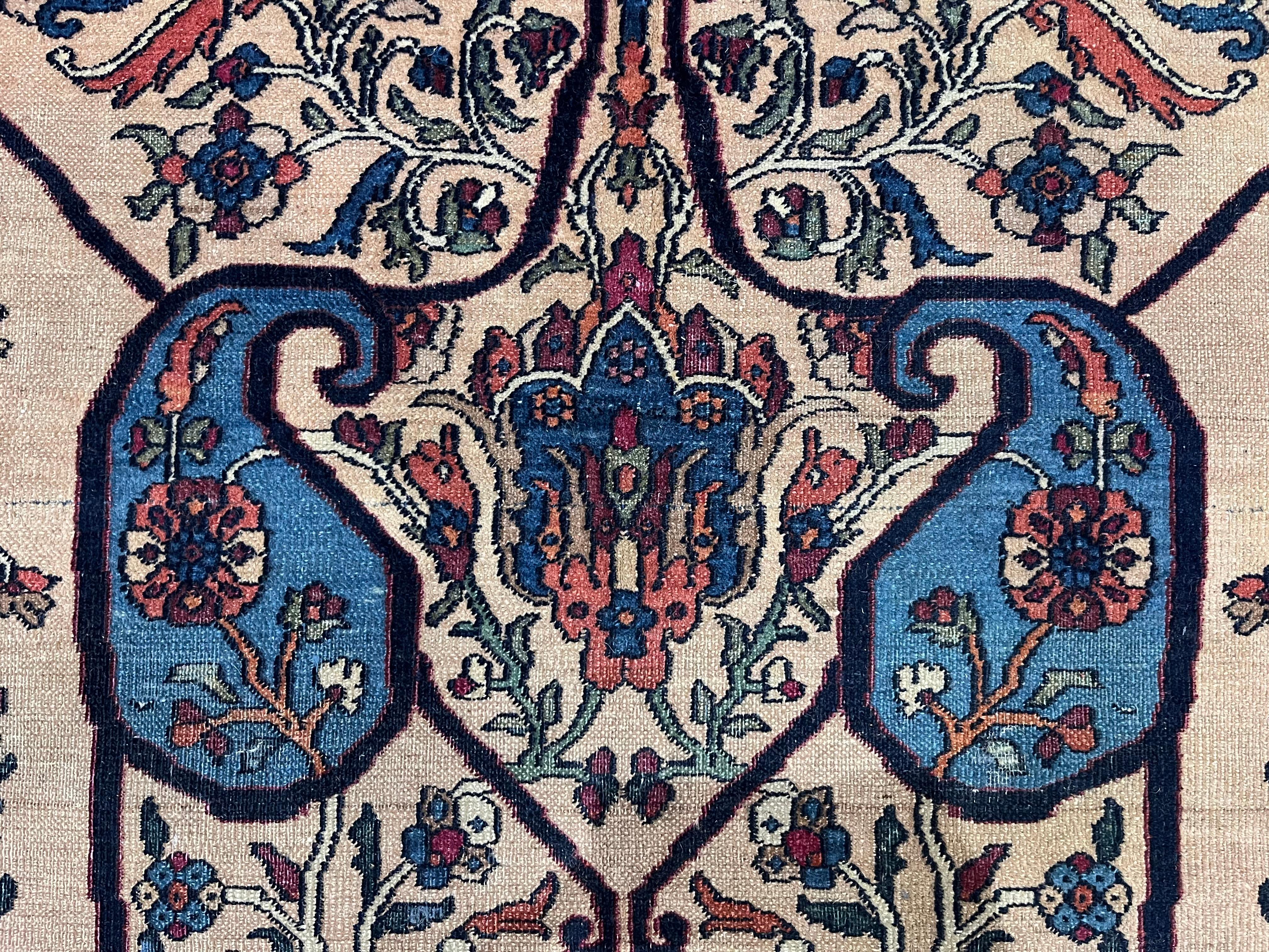 Fine Antique Persian Khorasan Rug 7’5” x 10’3” For Sale 2