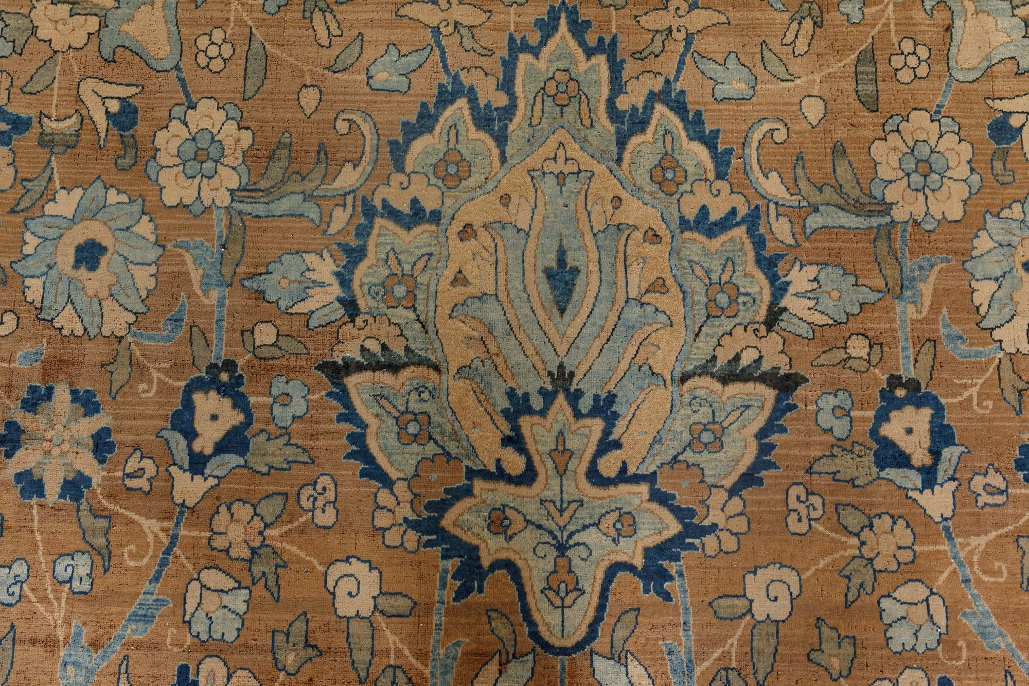 Fine Antique Persian Kirman handmade wool carpet (size adjusted)
Size: 11'9