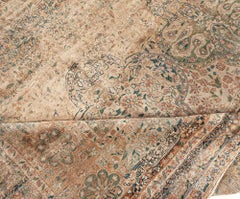 Doris Leslie Blau Antique Persian Kirman Handmade Wool Rug