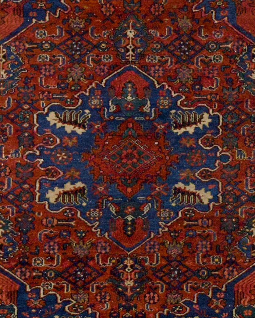20th Century Fine Antique Persian Malayer Rug 4'10