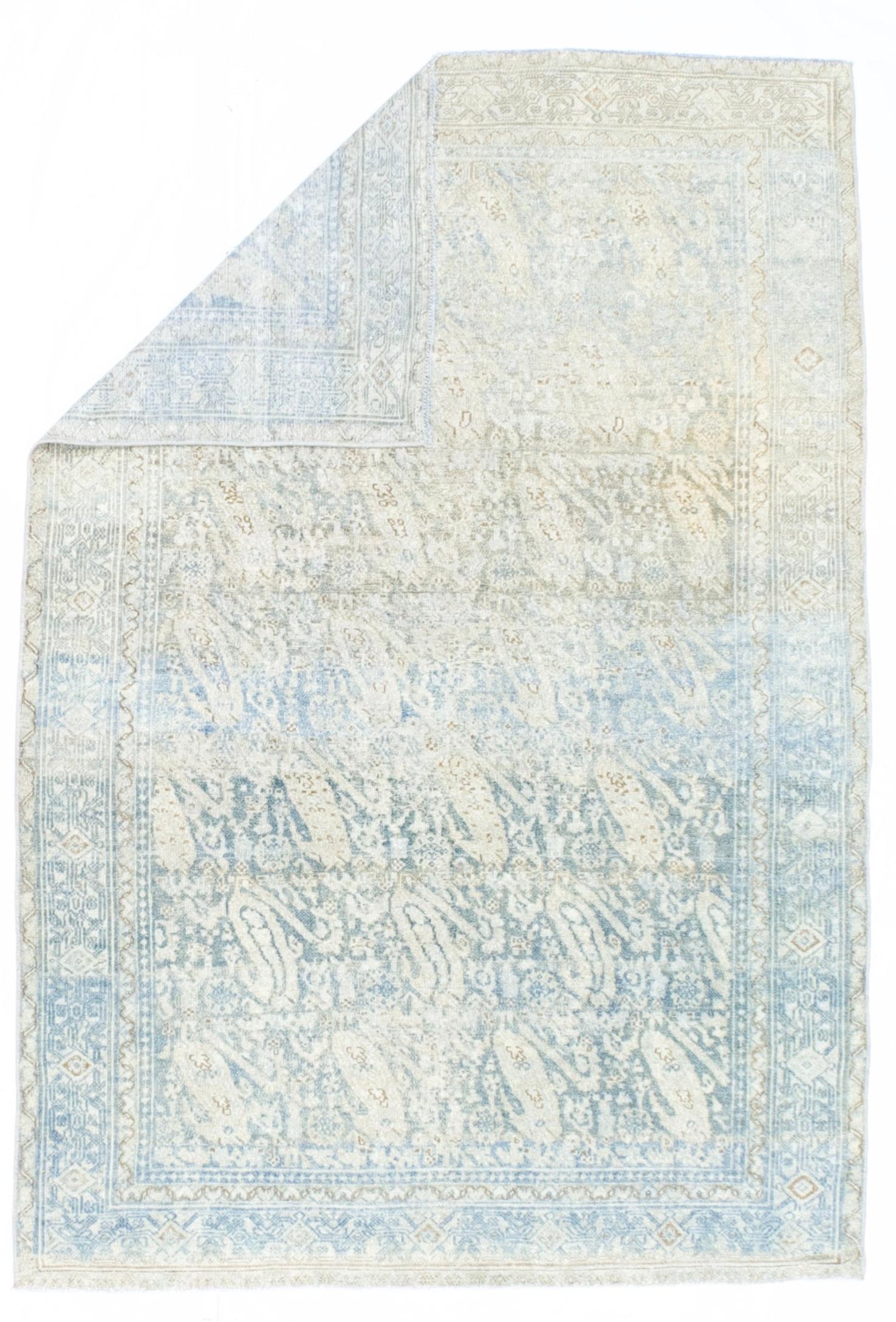 Tapis ancien persan Malayer 4'2