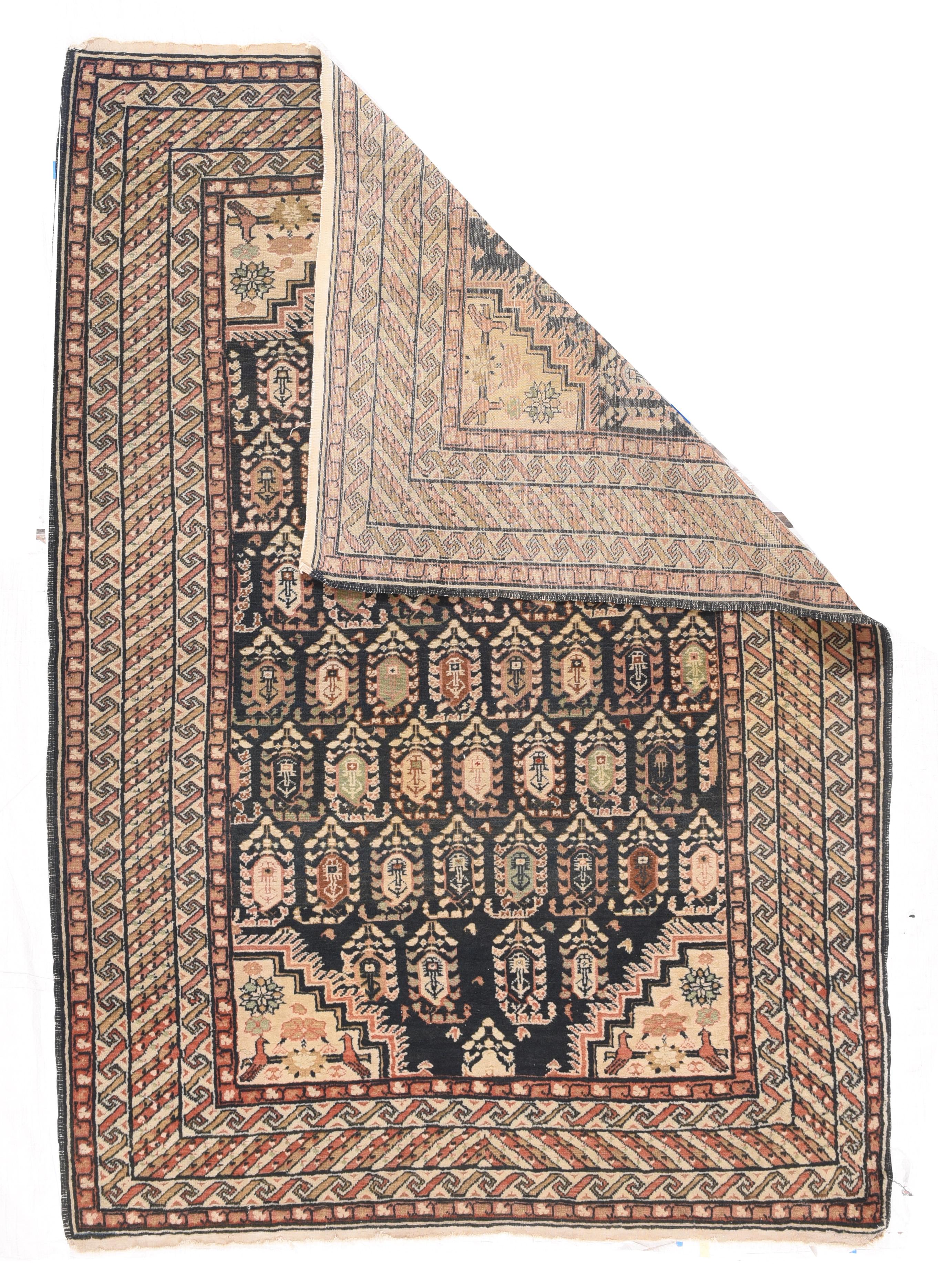 Asian Antique Persian Malayer Area Rug