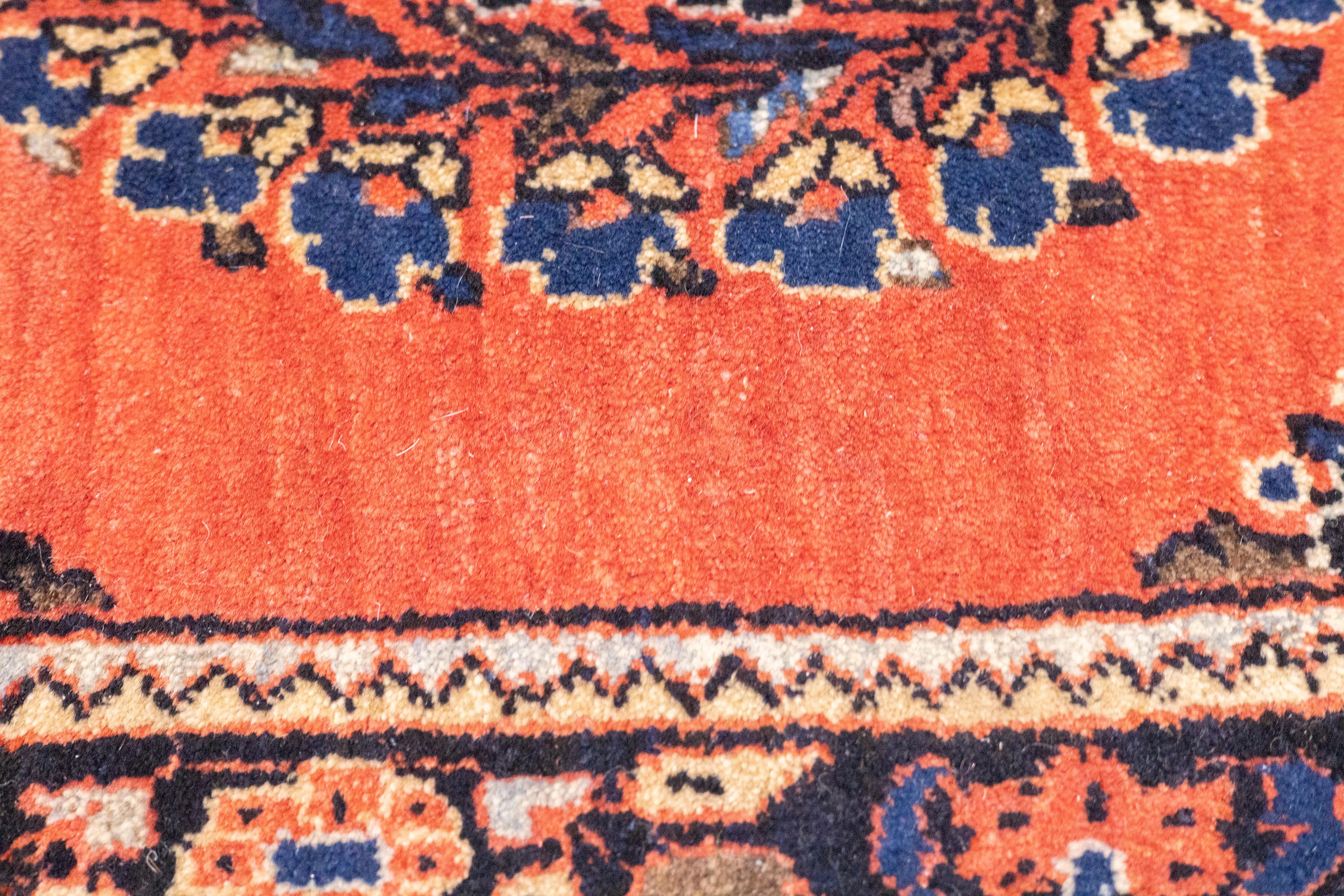 Antiker persischer Mohajeran Sarouk-Teppich aus Sarouk, 2'0