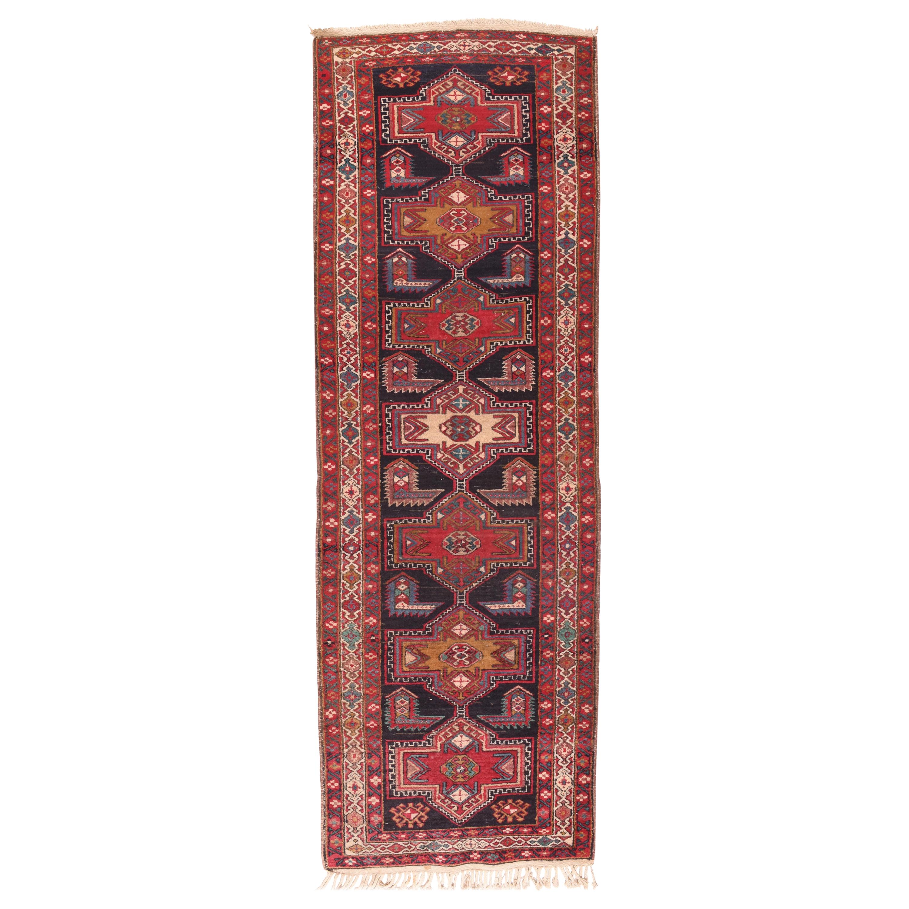 Vintage North West Persian Long Rug For Sale