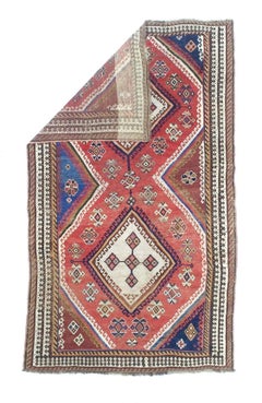 Fine Antique Persian Qashqai Rug 4’3" x 7’3"