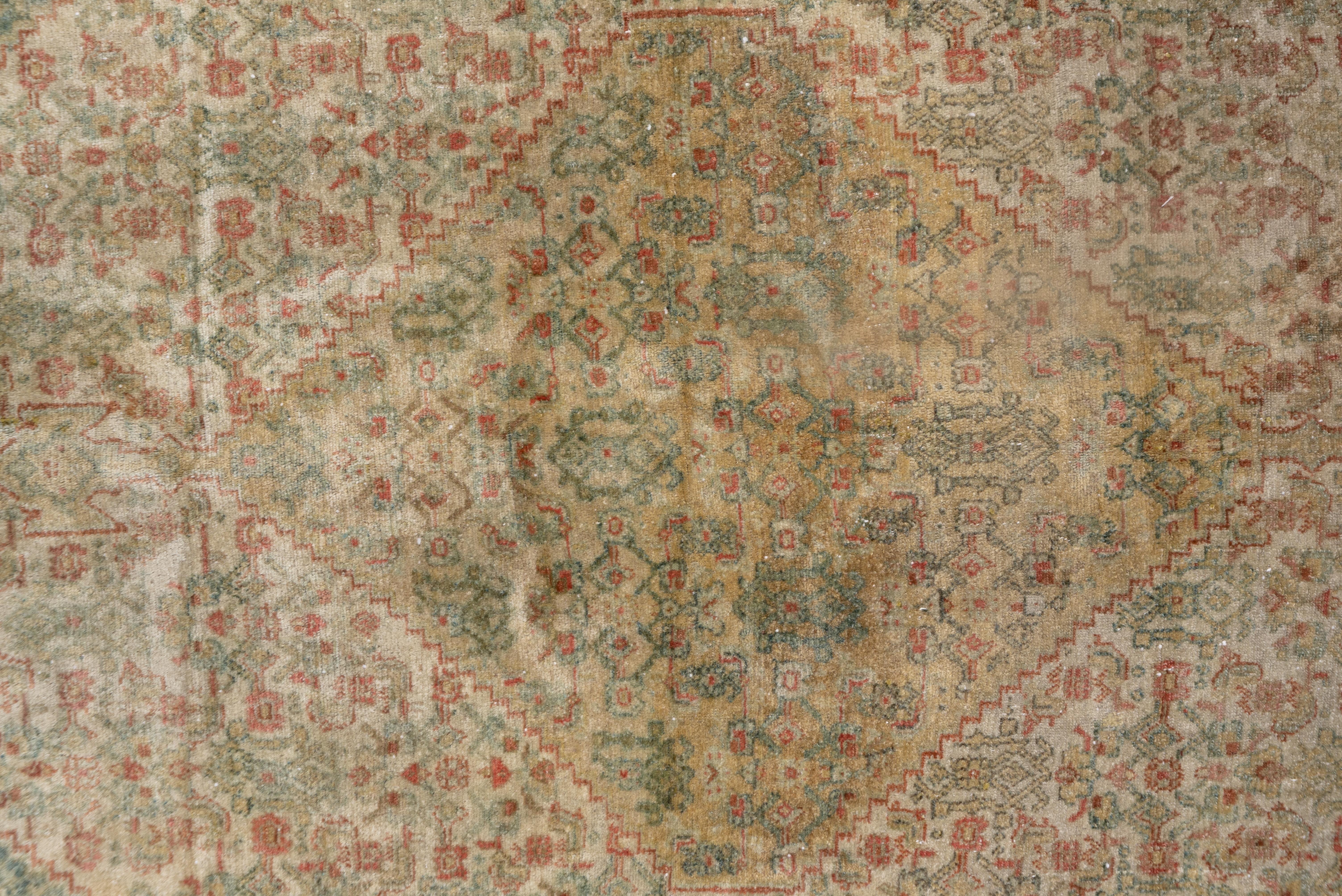 Hand-Knotted Fine Antique Persian Senneh Rug, circa 1900s
