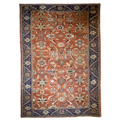 Fine Antique Persian Sultanabad Mahal Rug 12'10" x 17’8"