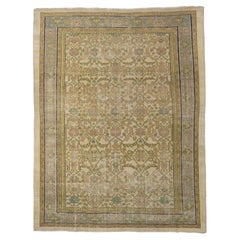 Fine Antique Persian Sultanabad Mahal Rug 7'0" x 9’1”