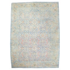 Tapis persan antique Sultanabad Mahal en laine 9'2" x 12'7