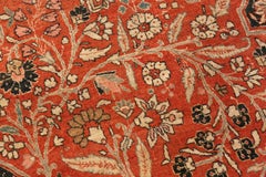 Fine Antique Persian Tabriz Central Medallion Rug. Size: 9 ft 4 in x 12 ft 10 in