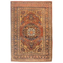 Antiker persischer Täbris-Hadschi Jallili-Teppich