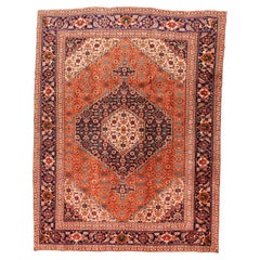 Fine Antique Persian Tabriz Rug 7'4'' x 9'7''