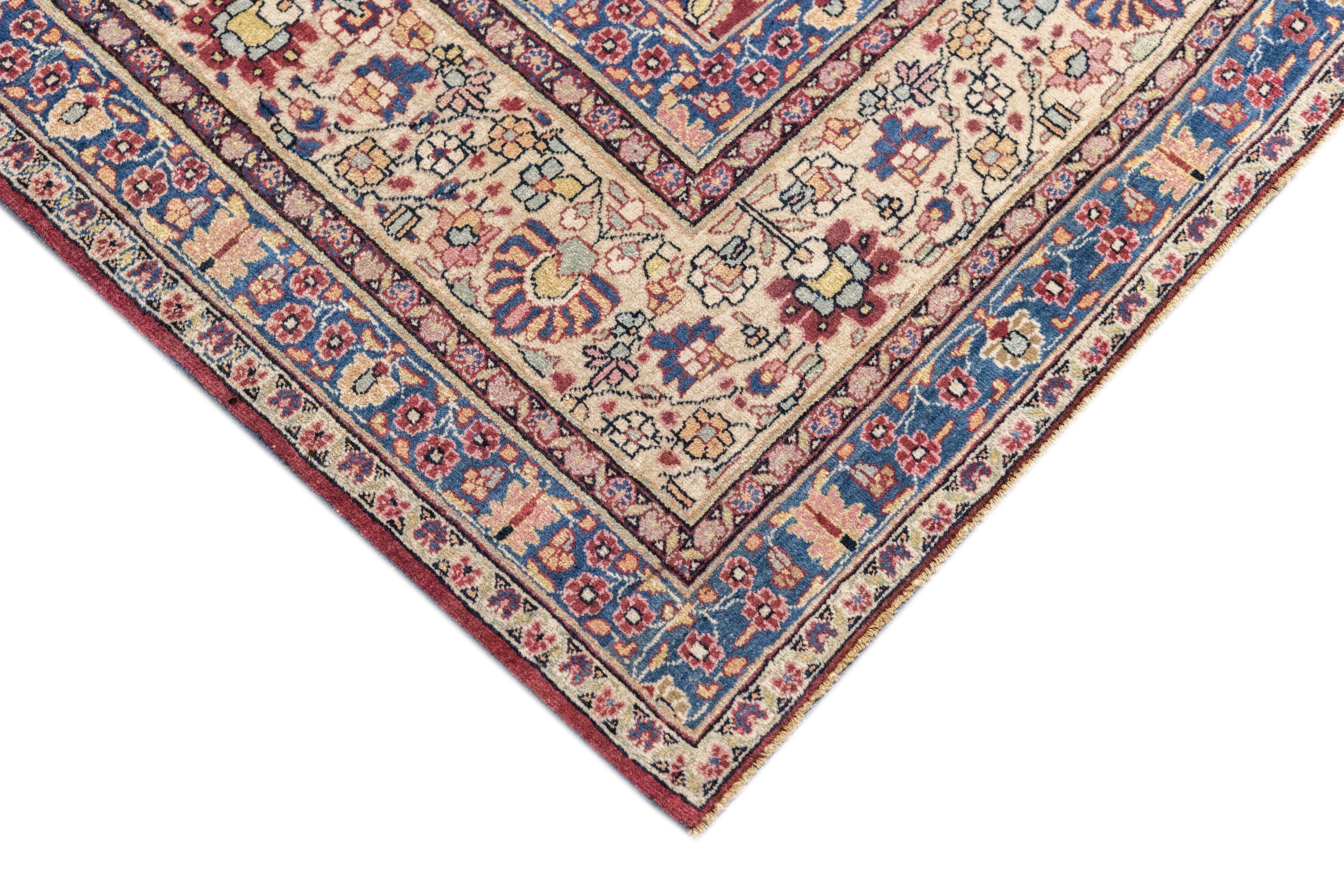 Feiner antiker persischer Täbris-Teppich 8'3'' x 11'9'' (Persisch) im Angebot