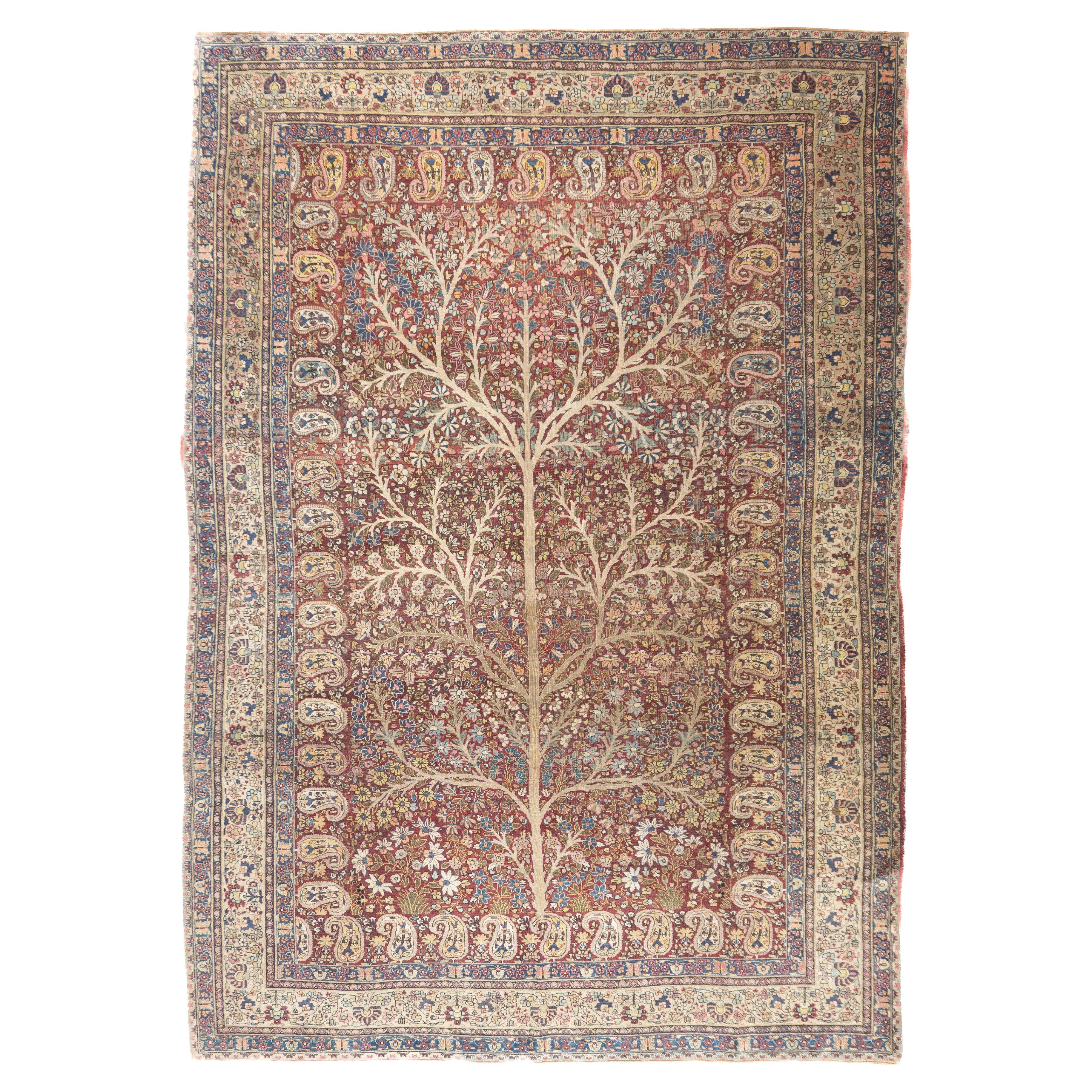 Fine Antique Persian Tabriz Rug 8'3'' x 11'9''