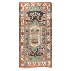 Fine tapis persan tribal Bakhtiari ancien 4'11'' x 9'7''
