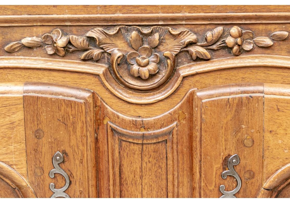 19th Century Fine Antique Provincial French Walnut Buffet For Sale