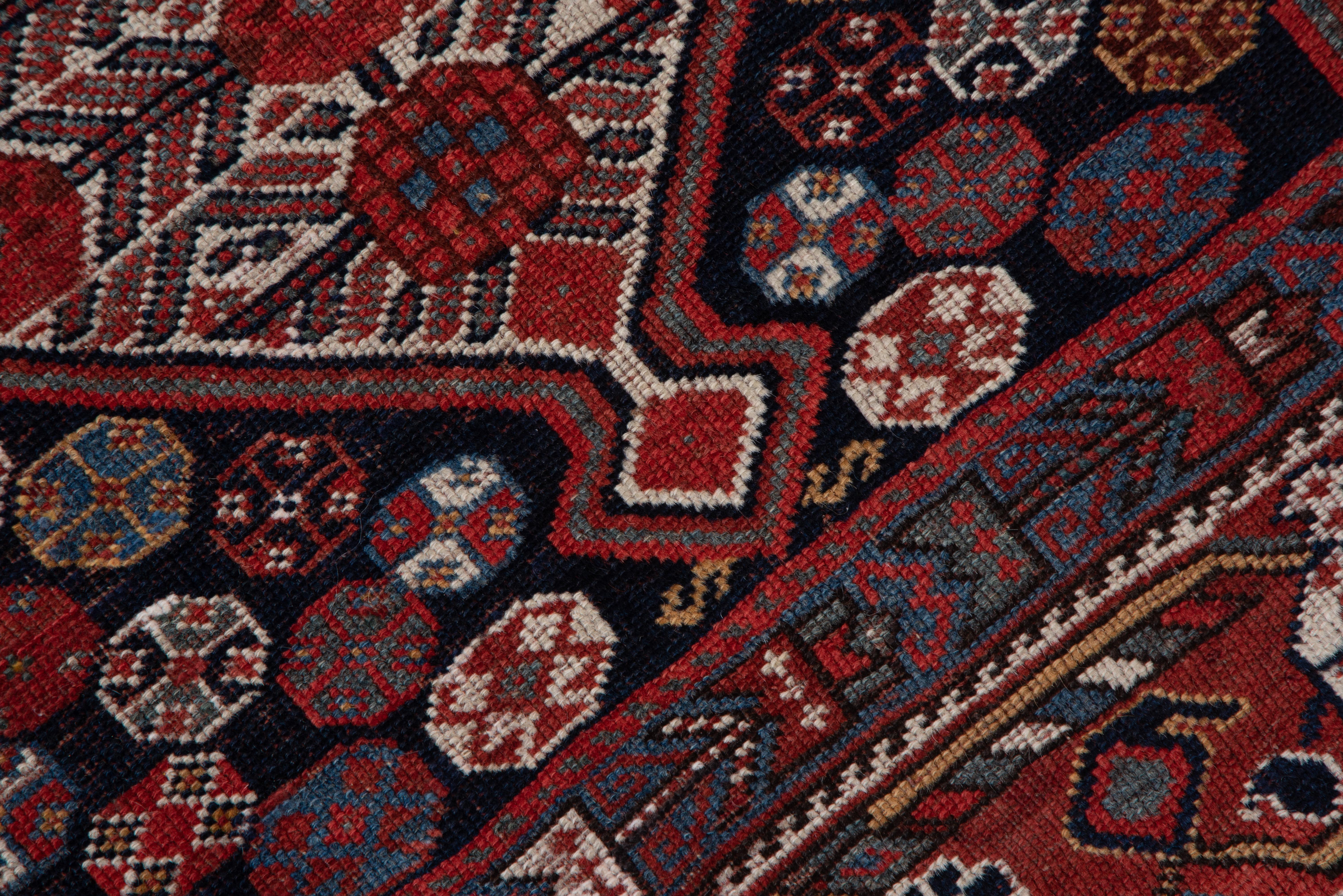 Persian Fine Antique Qashqai Rug, circa 1900s