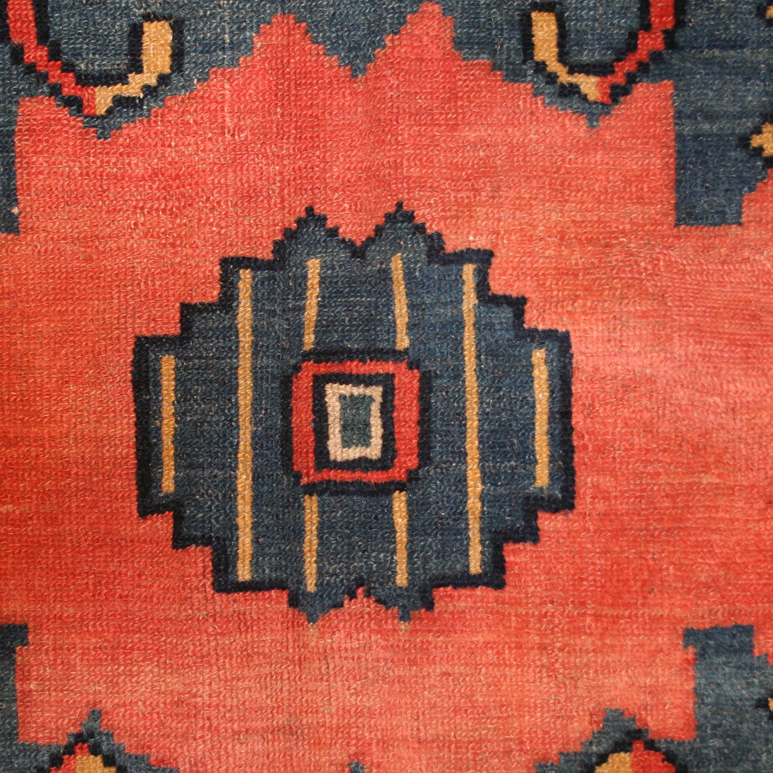 Feiner antiker, seltener, großer Senneh-Teppich  (Aserbaidschanisch) im Angebot