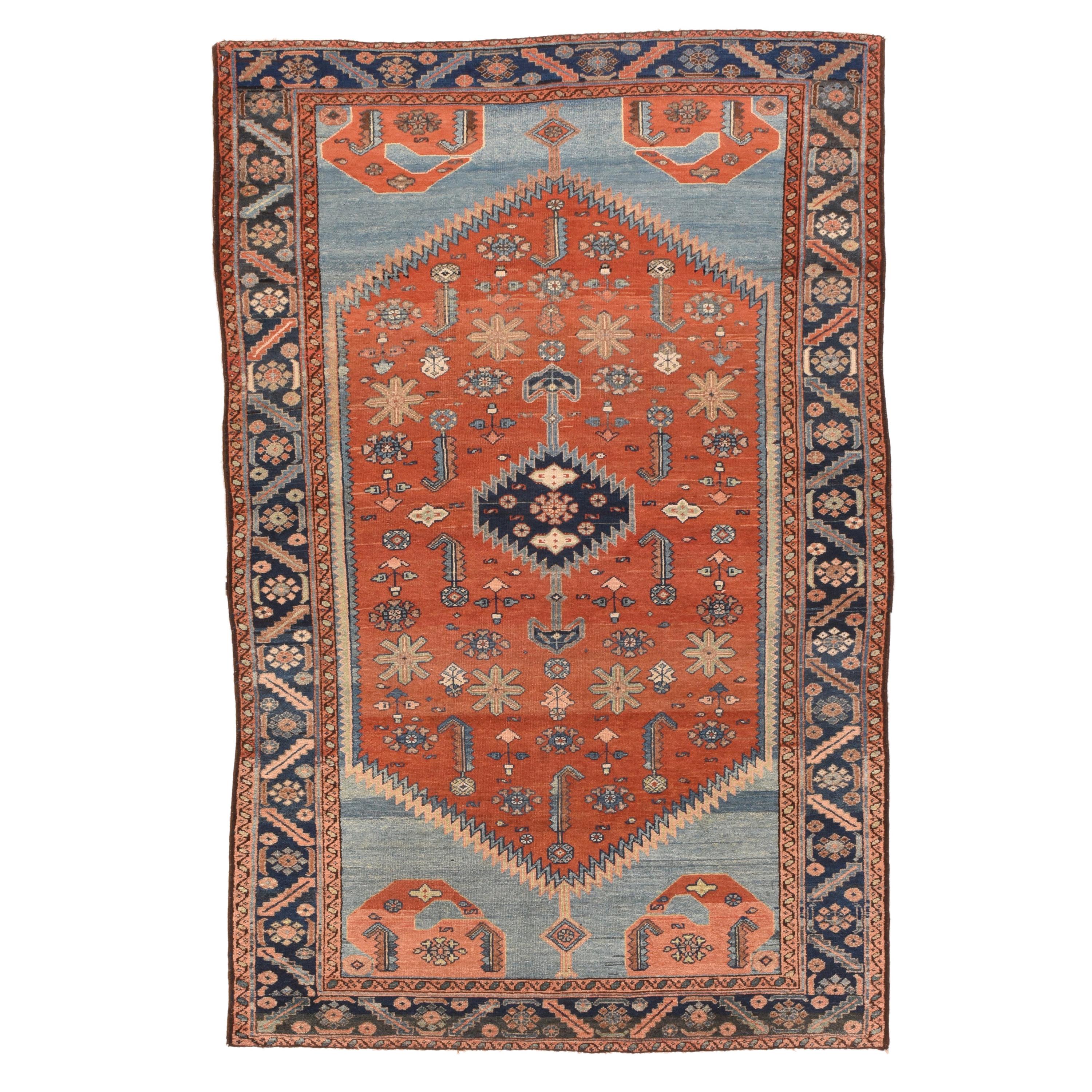 Antique Persian Malayer Area Rug For Sale