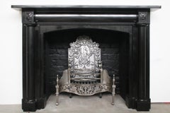 Fine Antique Regency Black Marble Chimneypiece