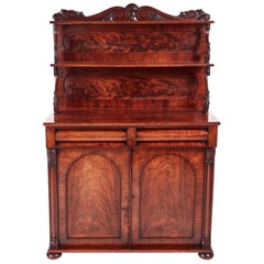 Fine Antique Regency Carved Mahogany Chiffonier