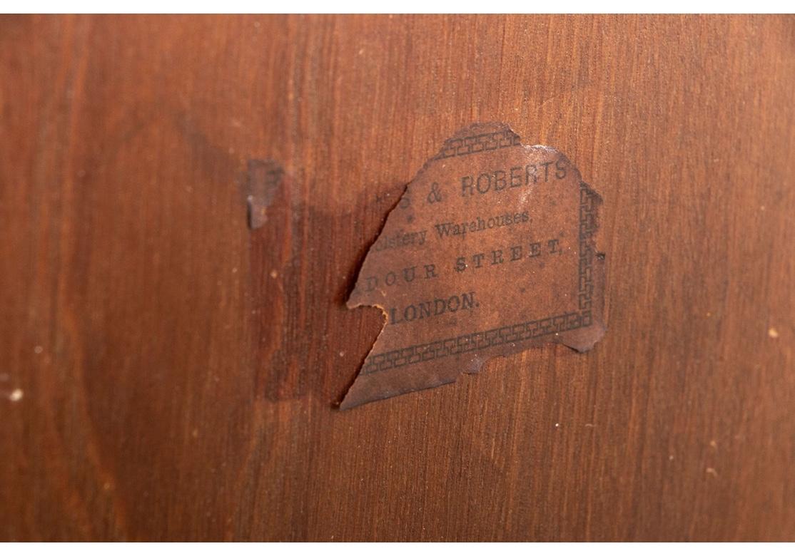 Mesa antigua de estilo estético de palisandro de Edwards & Roberts/Londres en venta 1