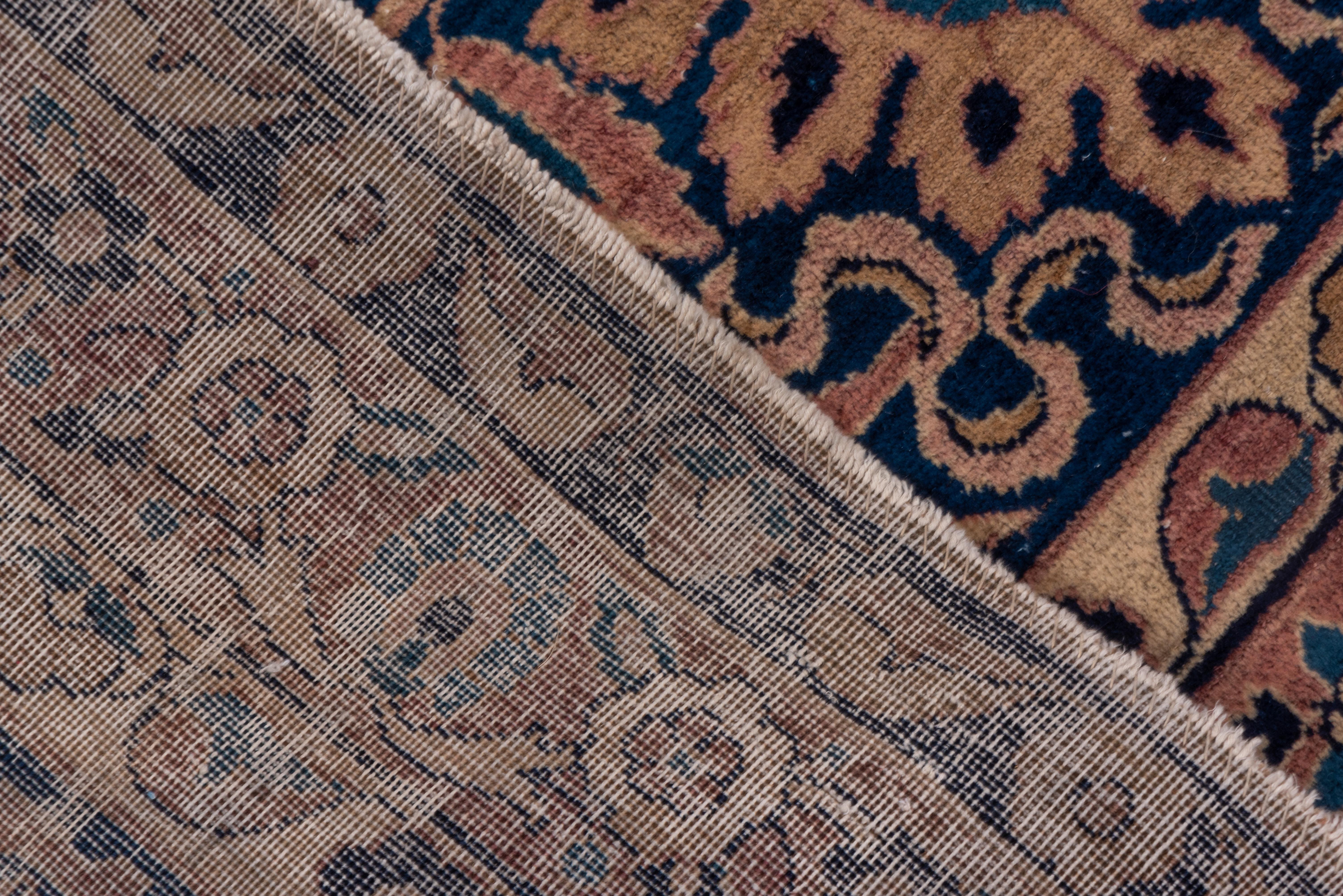 Fine Antique Sarouk Farahan Mansion Carpet, All-Over Field, Light Brown Field For Sale 1