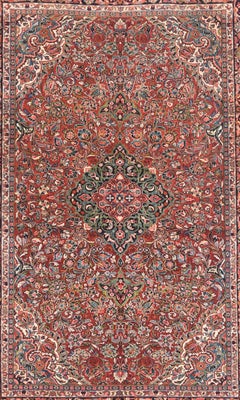 Antique Persian Sarouk Area Rug