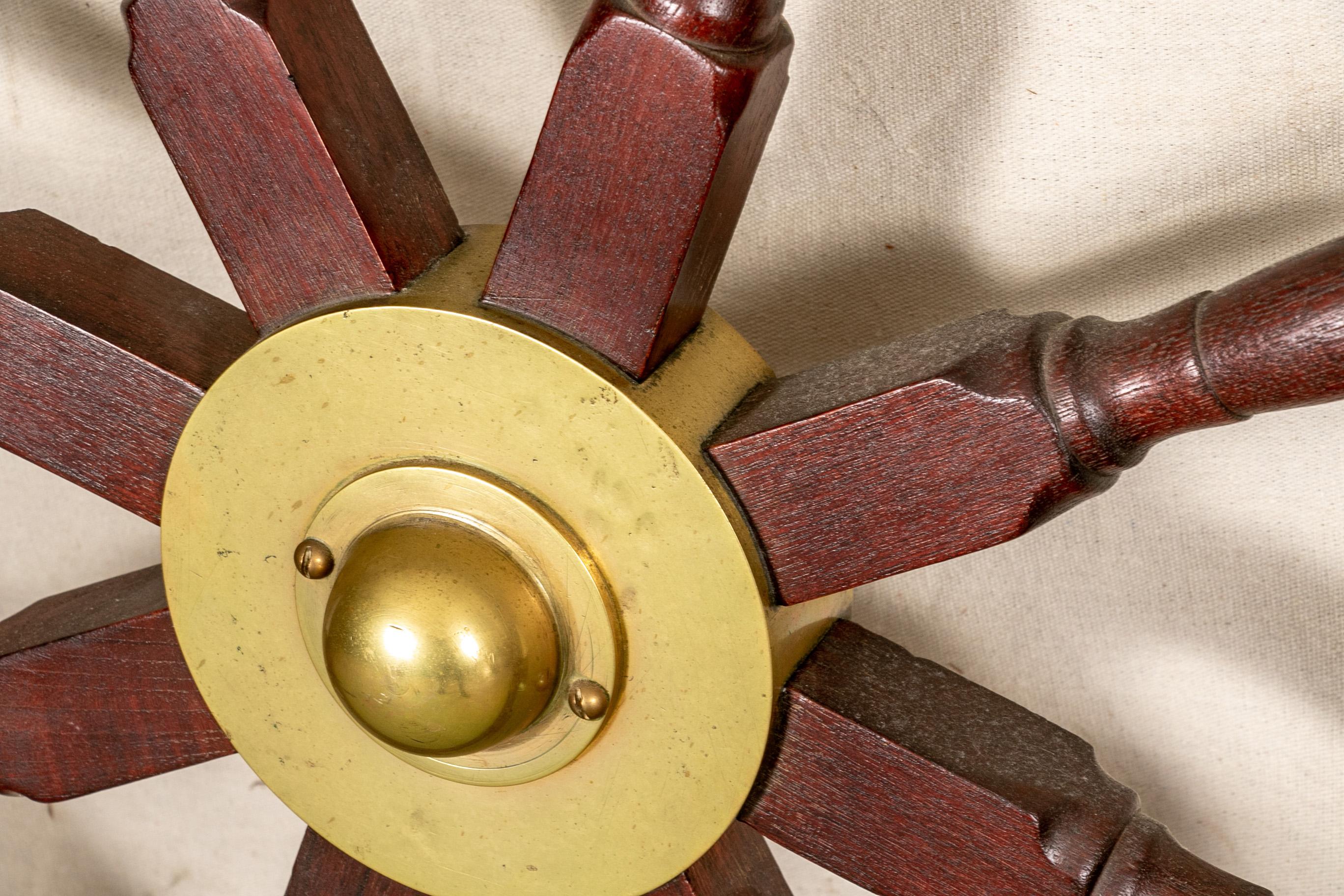 Fine Antique Ship's Wheel 3