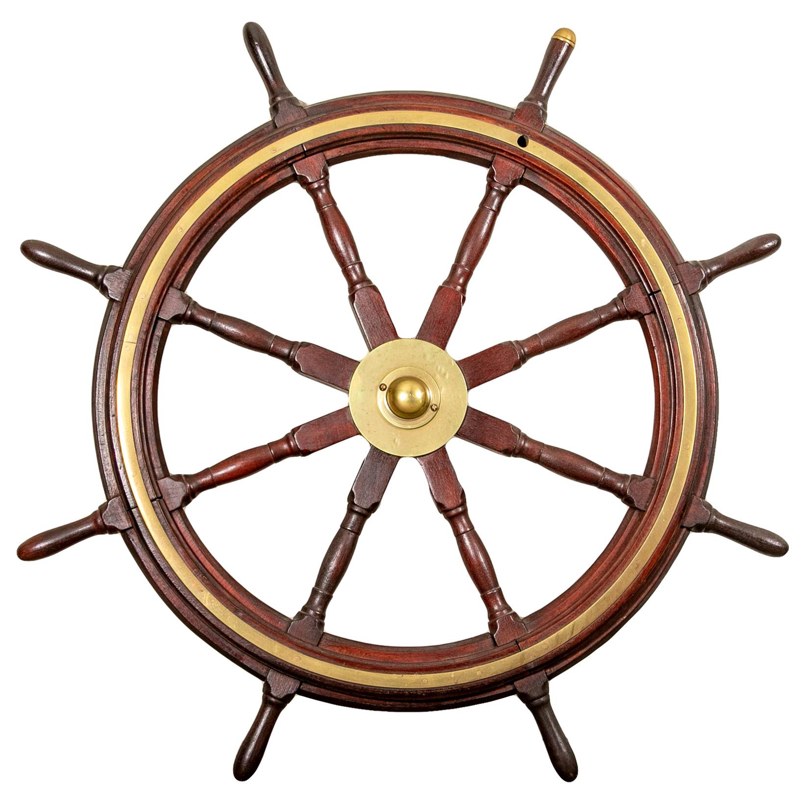 Fine Antique Ship's Wheel