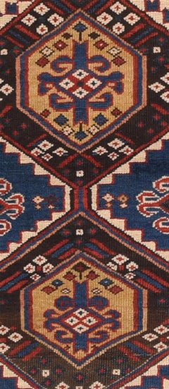 Antique Caucasian Shrivan Area Rug
