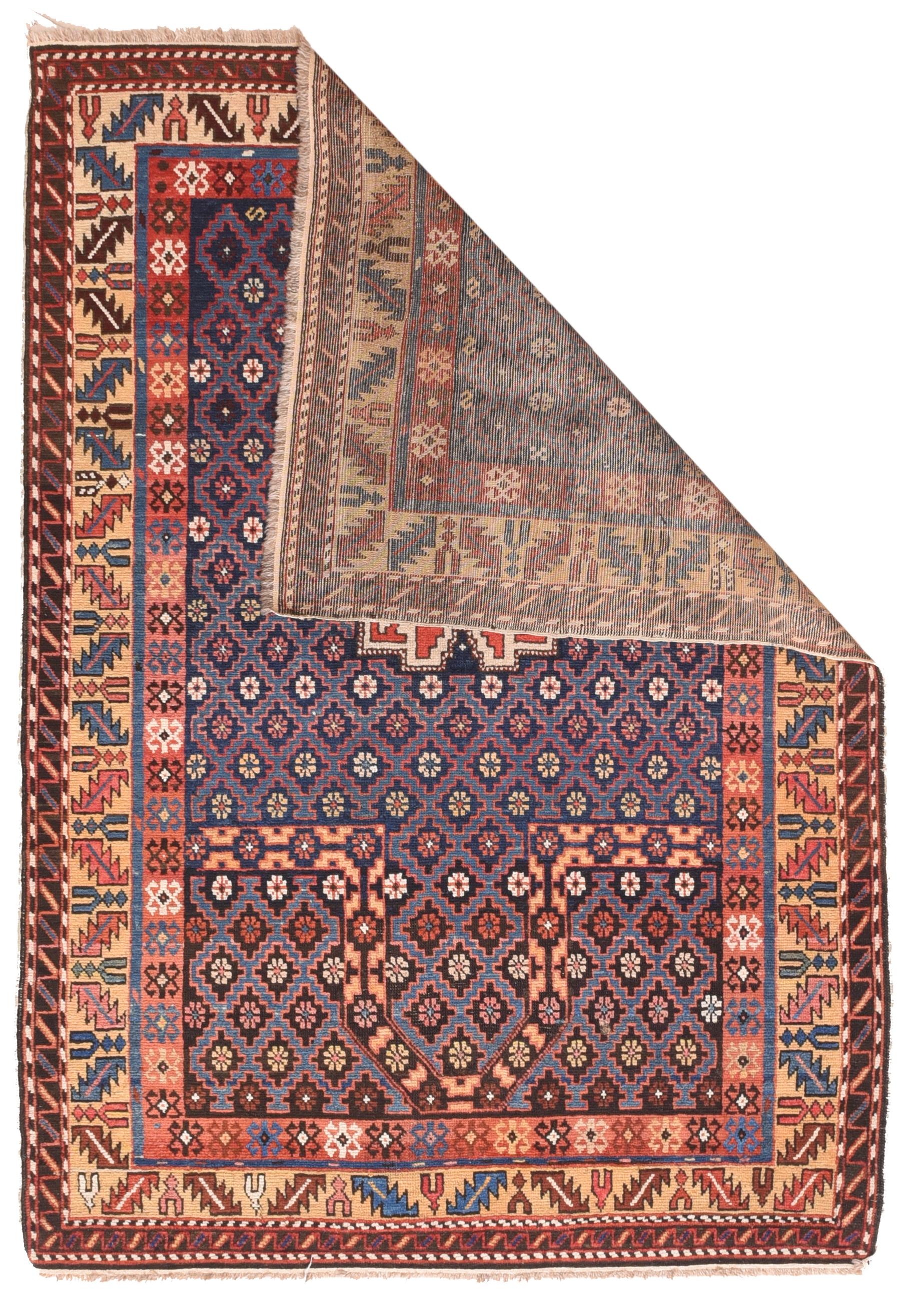 Other Fine Antique Shirvan Caucasian Russian Rug, Hand Knotted, circa 1890