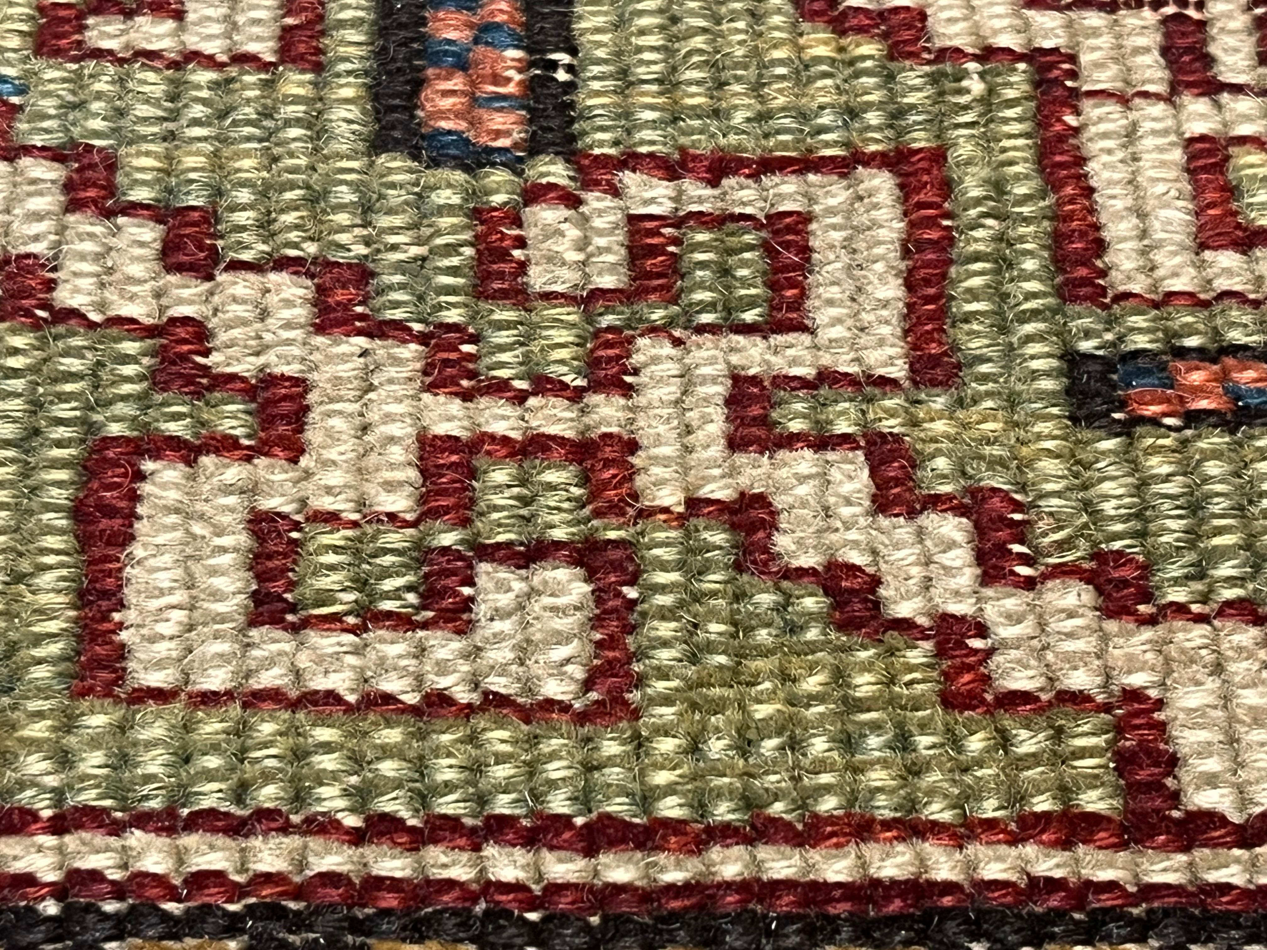 Laine Tapis ancien Shirvan Konagand 3'9