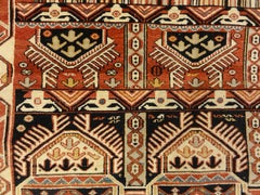 Fine Antique Shirvan Meditation Rug with Aya Sofia Motif, Circa 1880