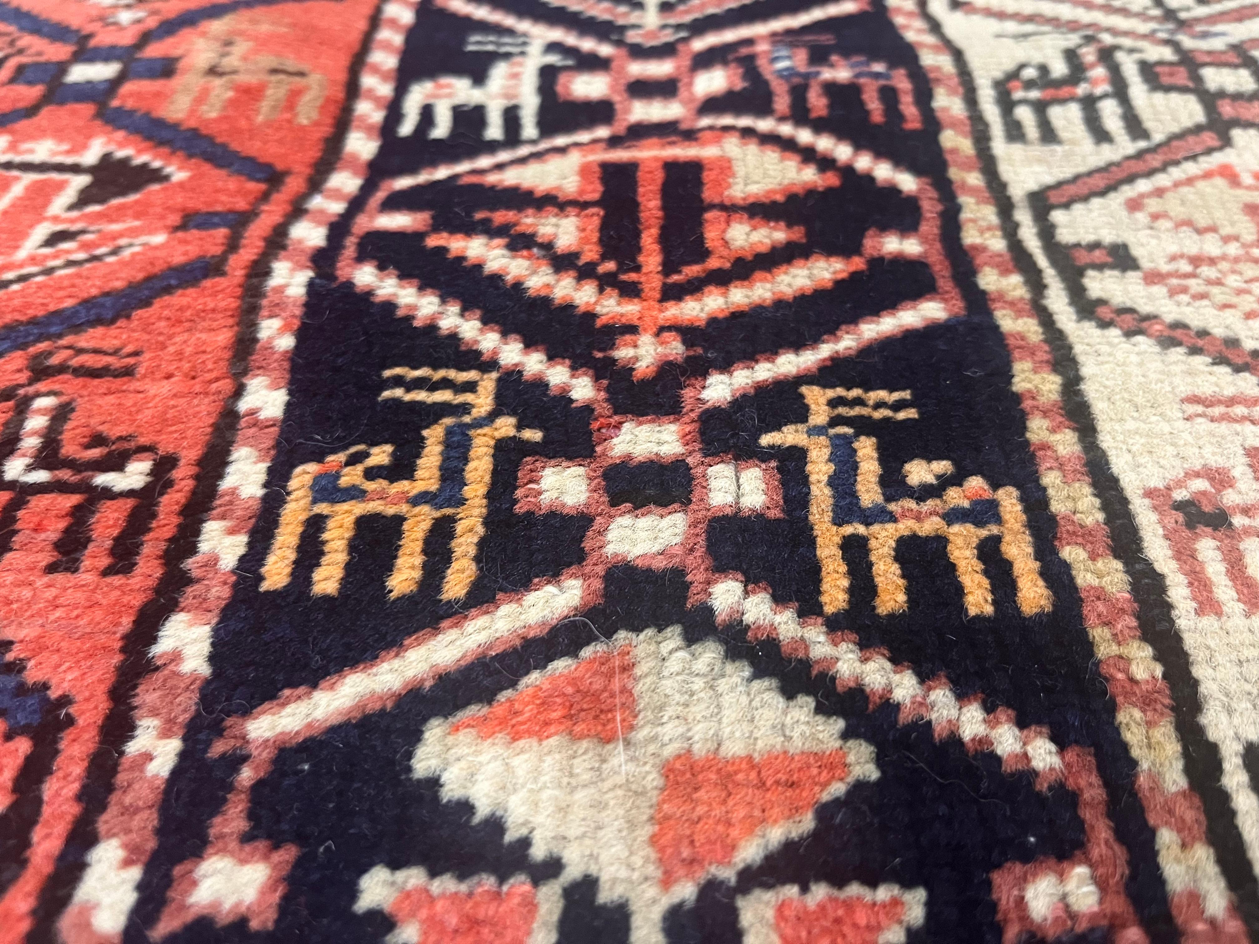 Wool Fine Antique Shirvan Prayer Rug 3'3