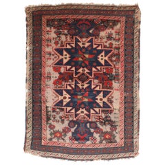Fine Antique Shirvan Russian Rug, Hand Knotted, circa 1890