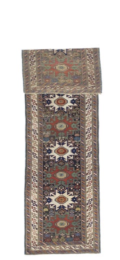 Fine Antique Shirvan Wool Rug 2'11" x 9’10”