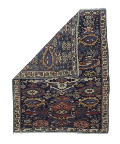 Fine Antique Shirvan Wool Rug 3'6" x 4'3"