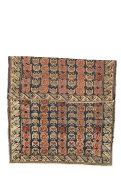 Fine Antique Shirvan Wool Rug 4'0" x 5’6"